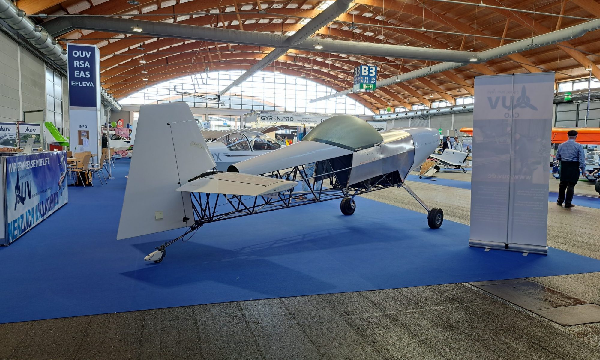 Projekt AC100 auf der Messe der Allgemeinen Luftfahrt AERO 2025