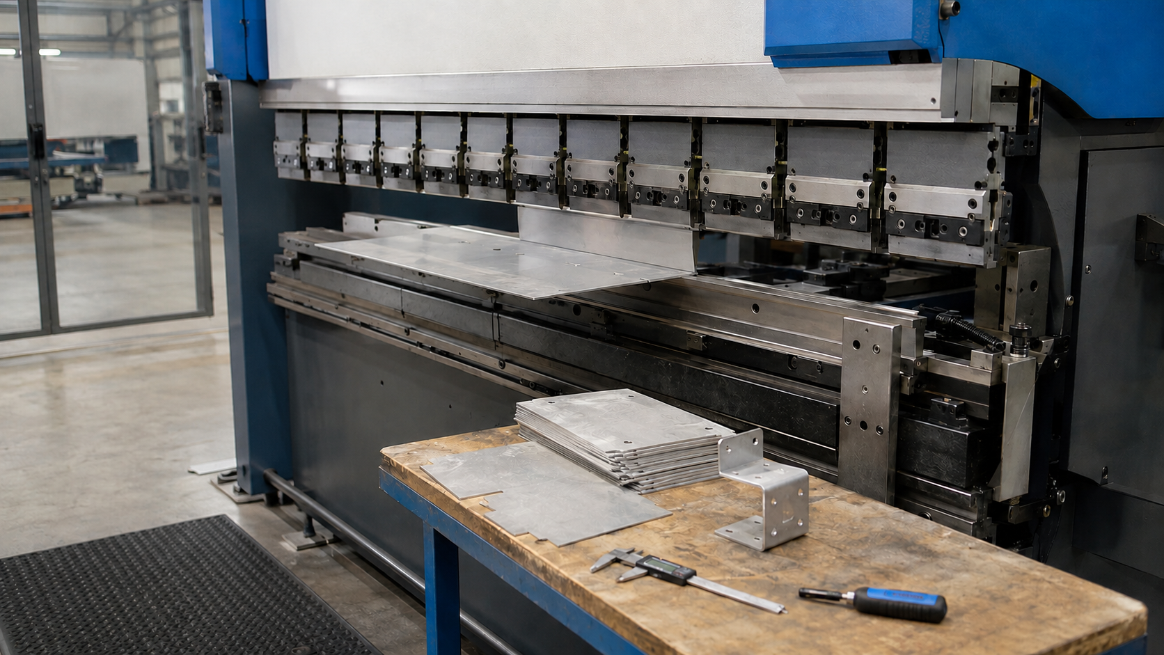Blechverarbeitung Gesenkbiegemaschine